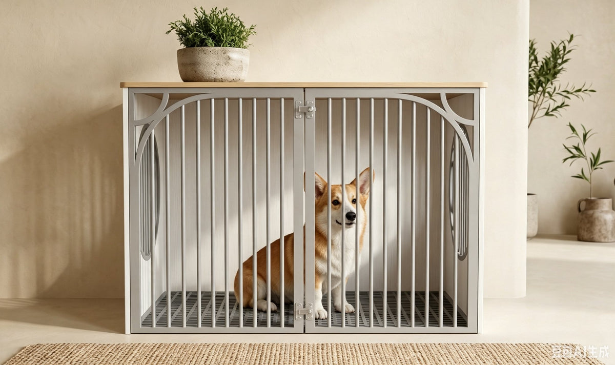 CozyNook Hearth Wooden Dog Crate with Side Entry | Large 98cm from CozyNookMY HEARTH collection — premium pet-friendly furniture & dog crate for modern homes