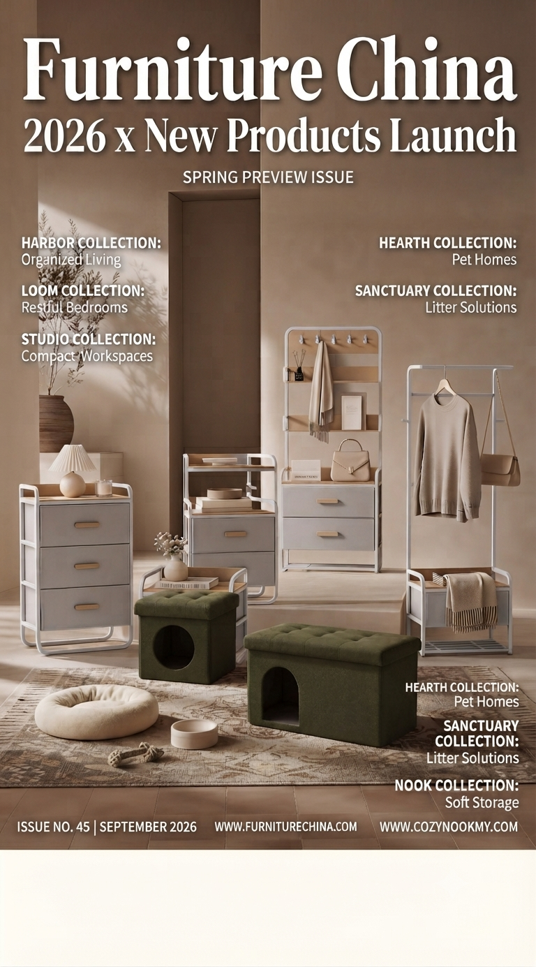 Discover Our 2026 Furniture Collections at Furniture China | Smart Solutions for Modern Living