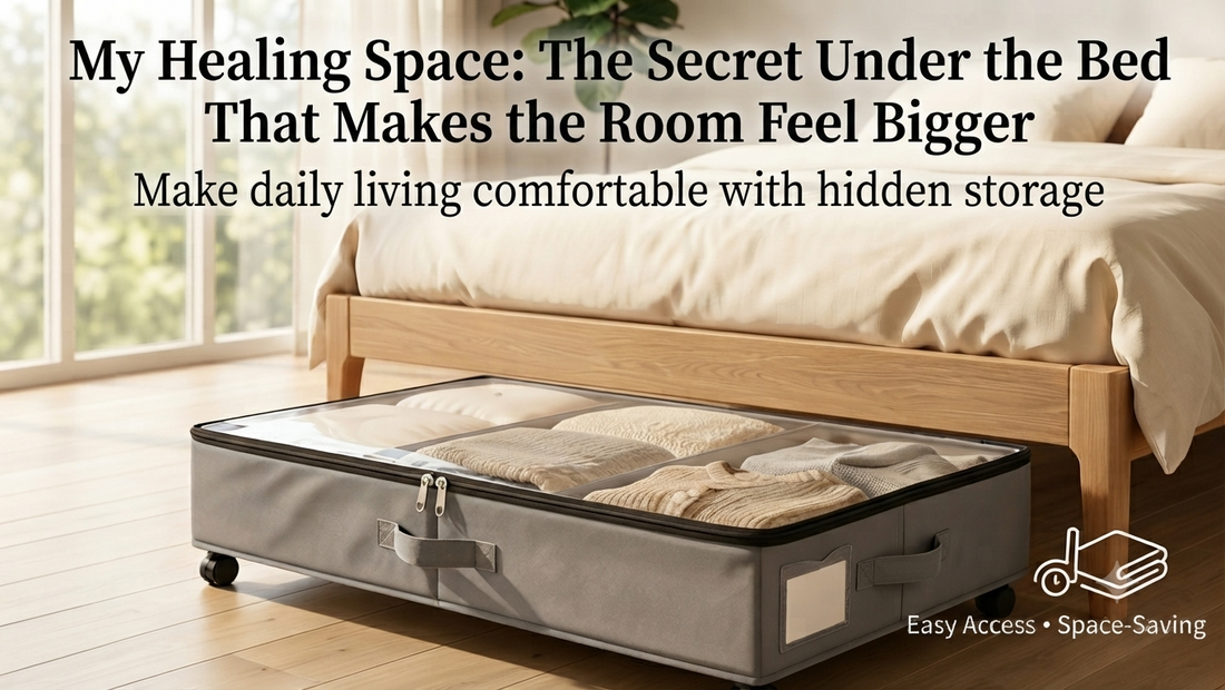 Under-Bed Storage with Wheels | A Smarter Way to Use the Space