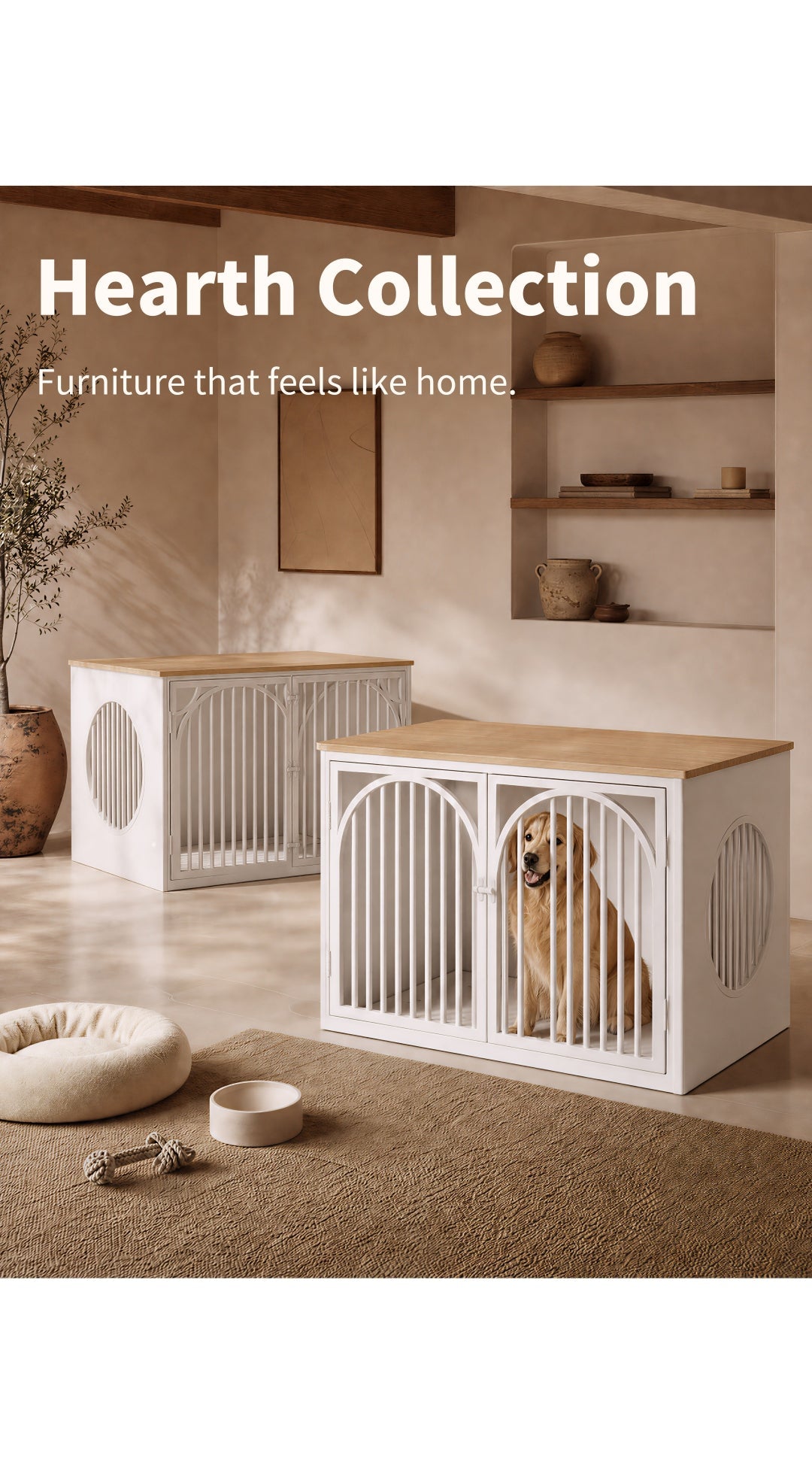 HEARTH Collection|Dog Crate