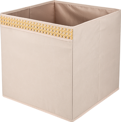 Soft Touch Cabinet Storage Bins - Beige - interior organization use case