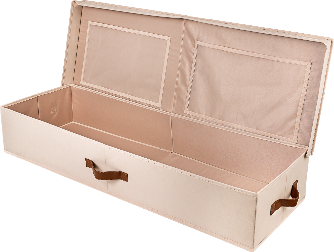 Soft Touch Underbed Storage Boxes - Beige - interior organization use case