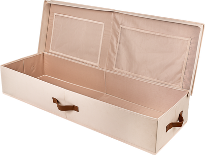 Soft Touch Underbed Storage Boxes - Beige - interior organization use case