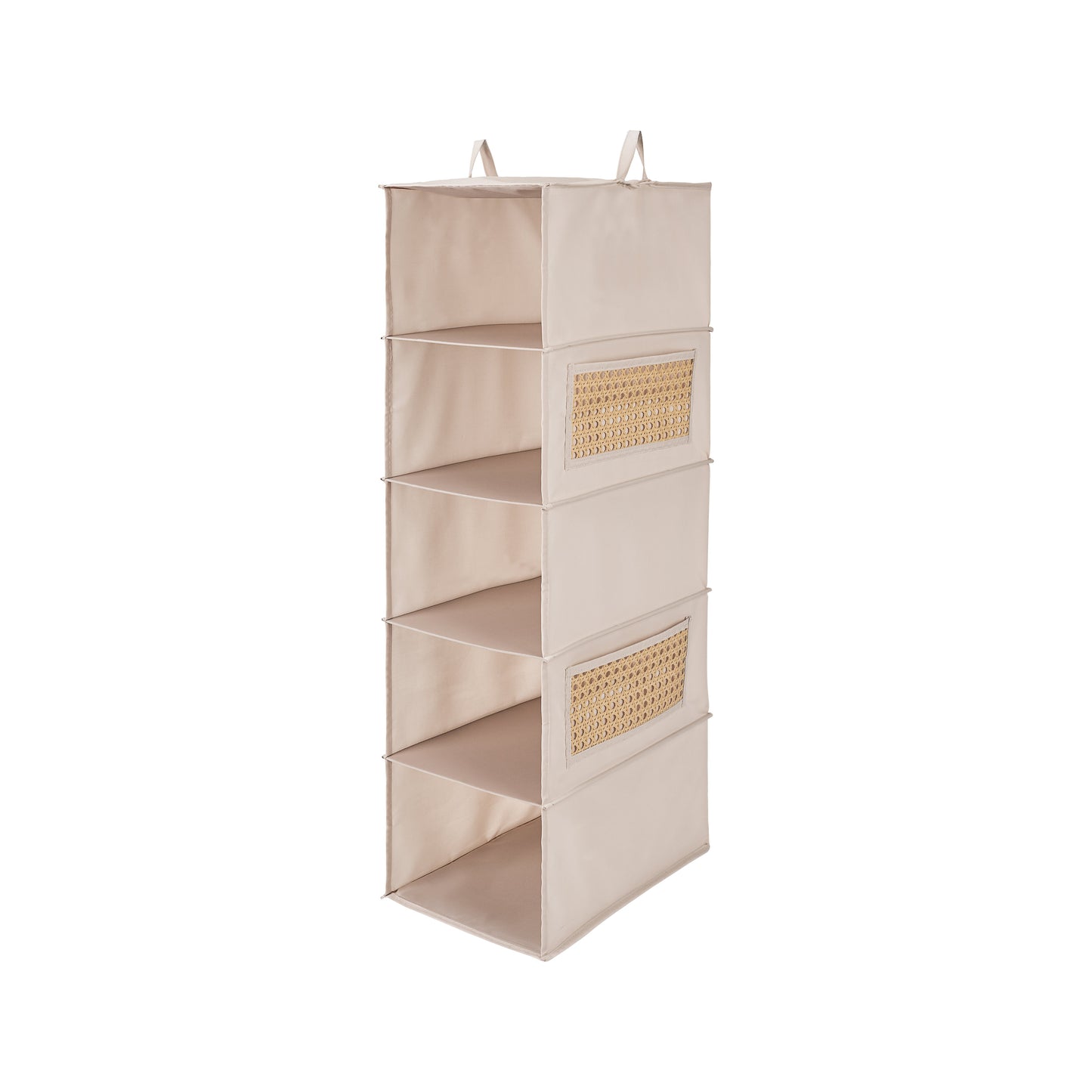 Soft Touch Hanging Storage Organizer - Beige - main product front view