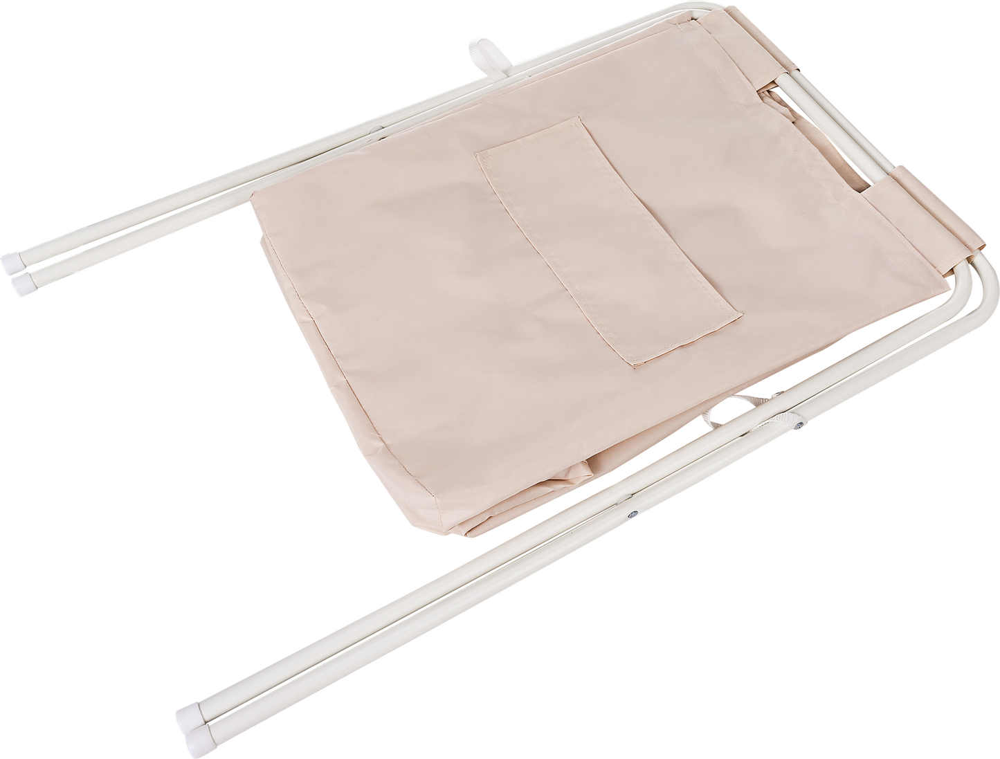 Soft Touch Collapsible Laundry Storage - Beige - lifestyle scene in modern living room