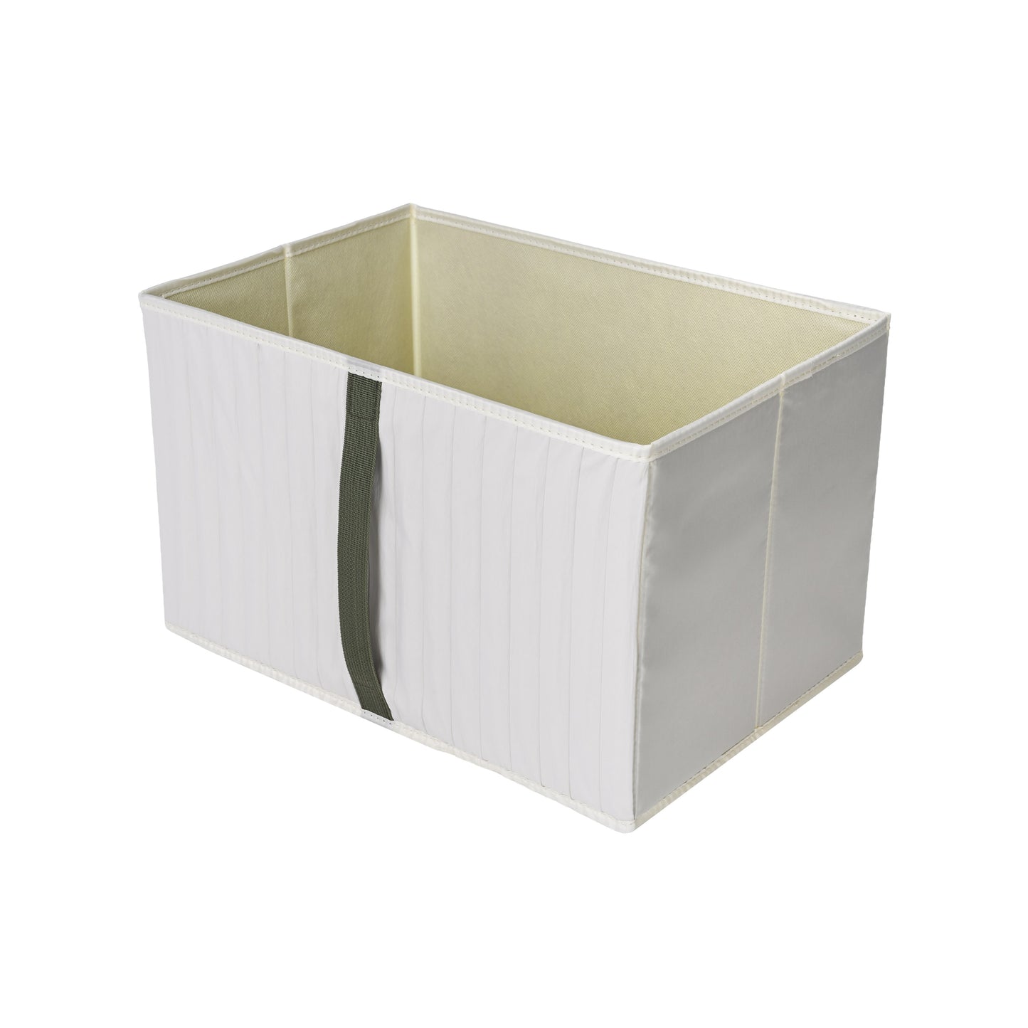 Green Minimal Open Wardrobe Organizer Basket - main product front view