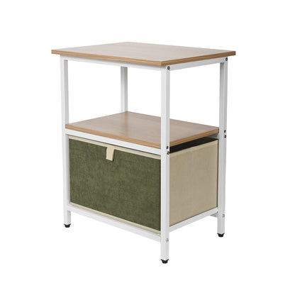 Green Minimal Stackable Fabric Drawer Storage Cabinet with Removable Bins - product image 10