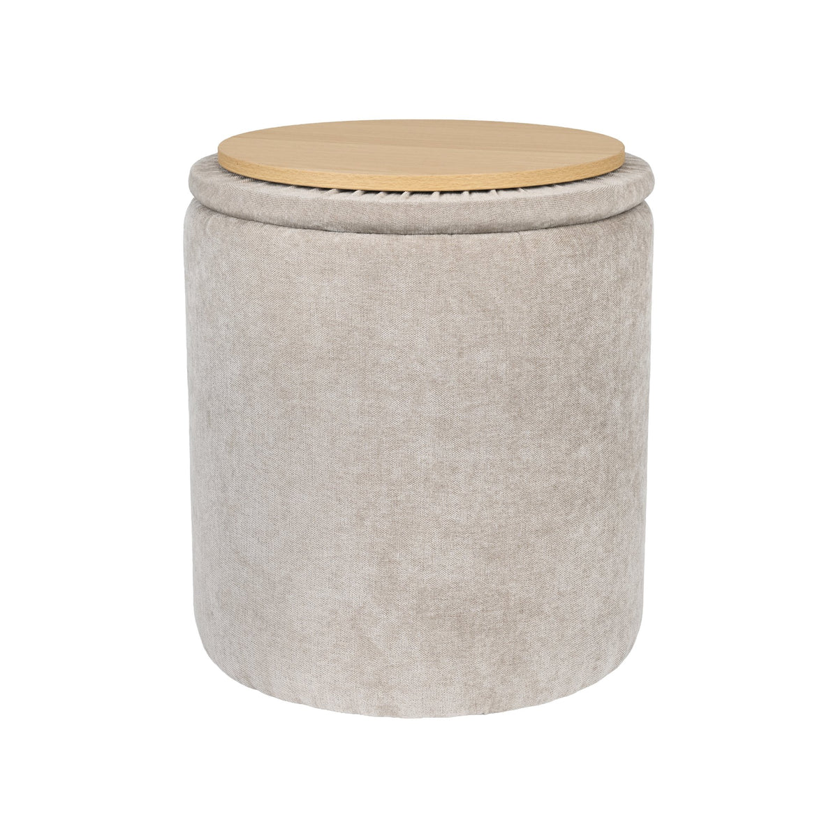 Chenille Multi-Function Storage Ottoman Set in soft chenille upholstery, designed as part of the NOOK multifunctional storage furniture collection. multi-piece set fits modern living rooms, bedrooms and small-space homes with hidden storage. Lifestyle scene in modern entryway/living space.