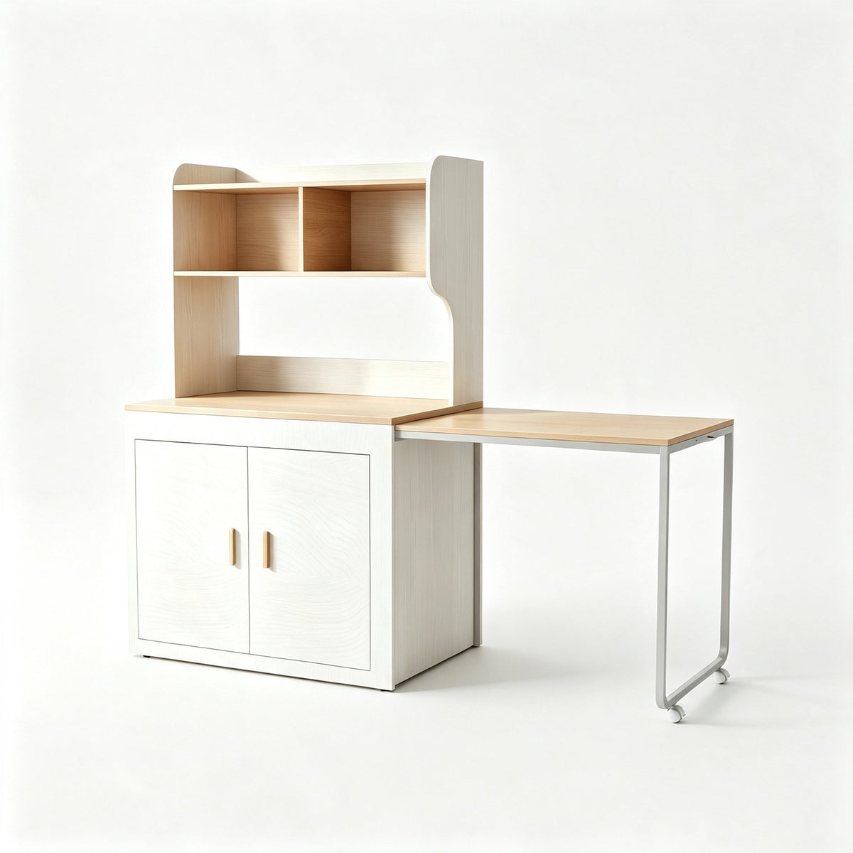 CozyNook Extendable Sideboard & Workstation | Built-in Power | 162cm from CozyNookMY STUDIO collection — premium pet-friendly furniture & dog crate for modern homes