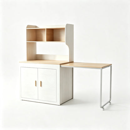 CozyNook Extendable Sideboard & Workstation | Built-in Power | 162cm from CozyNookMY STUDIO collection — premium pet-friendly furniture & dog crate for modern homes
