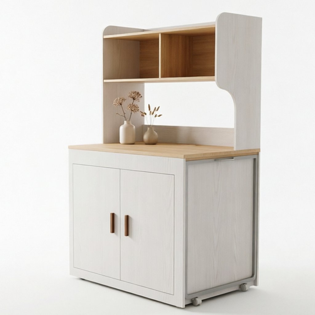 CozyNook Extendable Sideboard & Workstation | Built-in Power | 162cm from CozyNookMY STUDIO collection — premium pet-friendly furniture & dog crate for modern homes
