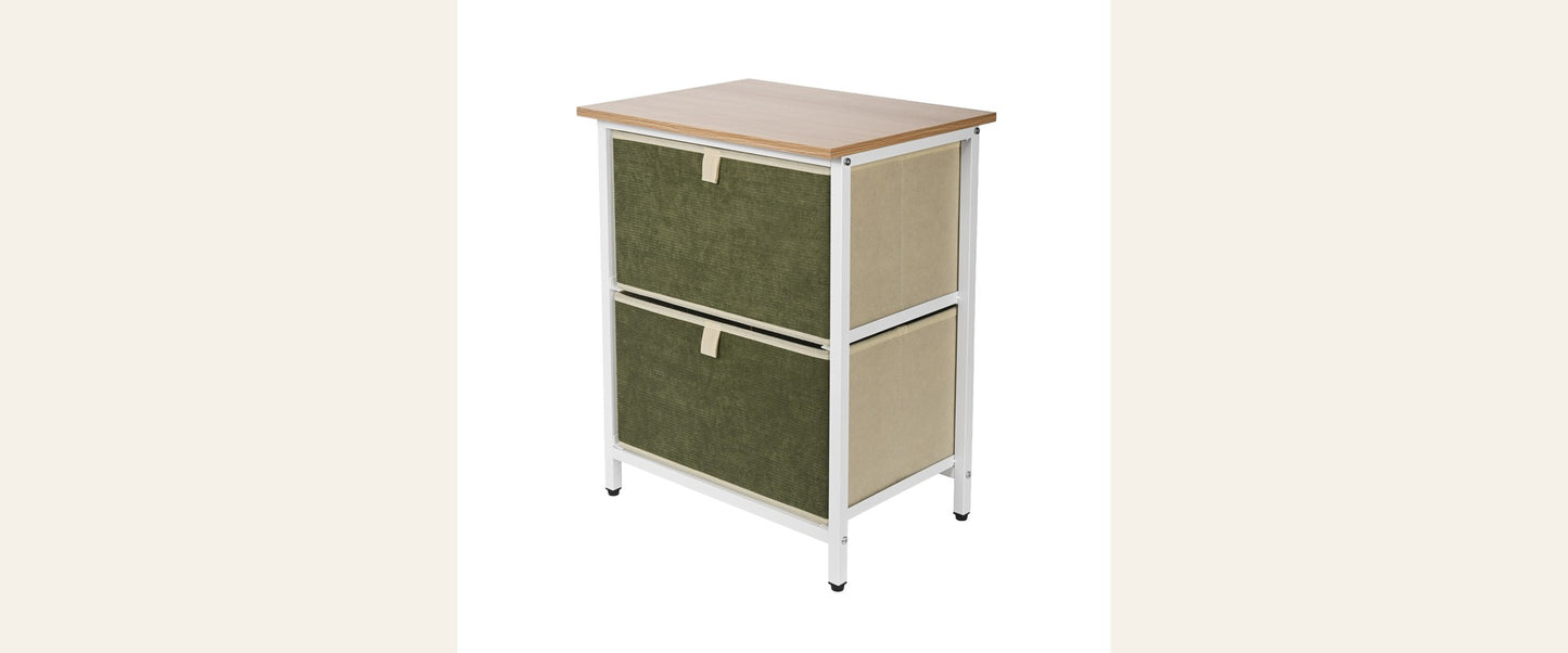 Green Minimal Drawer Cabinet Banner
