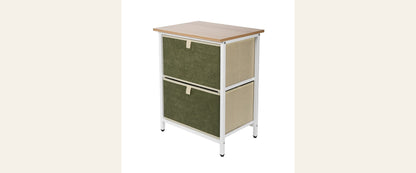 Green Minimal Drawer Cabinet Banner